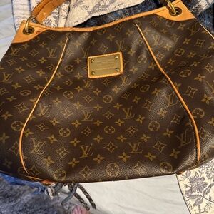Louis Vuitton Dark Brown Monogram Shoulder Bag